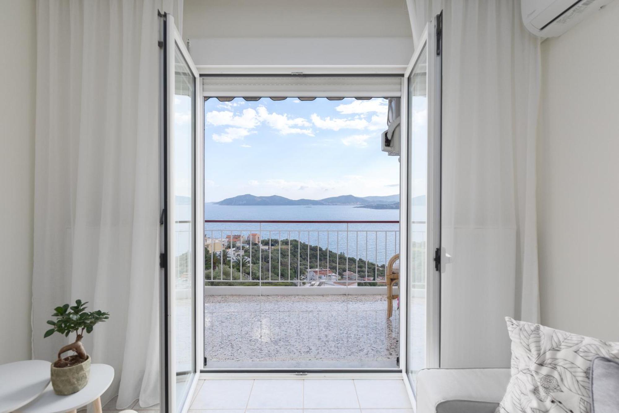 Mimoza'S Sea View Apartment Palaiontsiflikion Exterior photo
